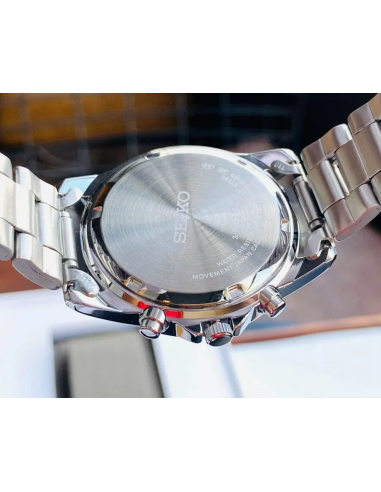 reloj cronógrafo hombre Seiko Spirit SBTQ045 JDM Limited model 38.5mm 100m WR correa de acero