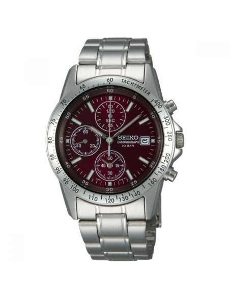 reloj cronógrafo hombre Seiko Spirit SBTQ045 JDM Limited model 38.5mm 100m WR correa de acero