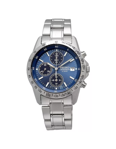 cronógrafo hombre Seiko Spirit  SBTQ071 JDM 38.5MM Limited model 100M WR correa de acero