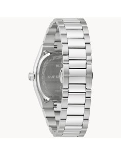 reloj hombre Bulova Precisionist Super Seville 96B439 262Hz 37,5mm Cristal de zafiro antirreflejos correa de acero 2