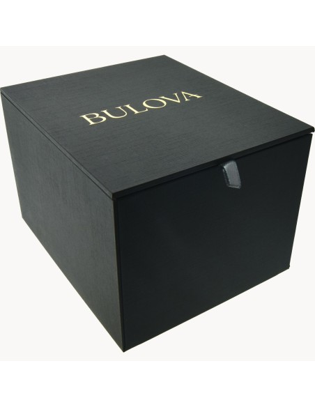reloj hombre Bulova Precisionist Super Seville 96B439 262Hz 37,5mm Cristal de zafiro antirreflejos correa de acero