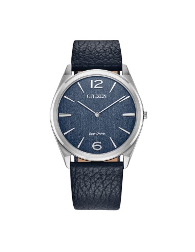 reloj unisex Citizen Suratto Eco-Drive AR3120-08L 38.4mm  50m WR cristal de zafiro correa de cuero