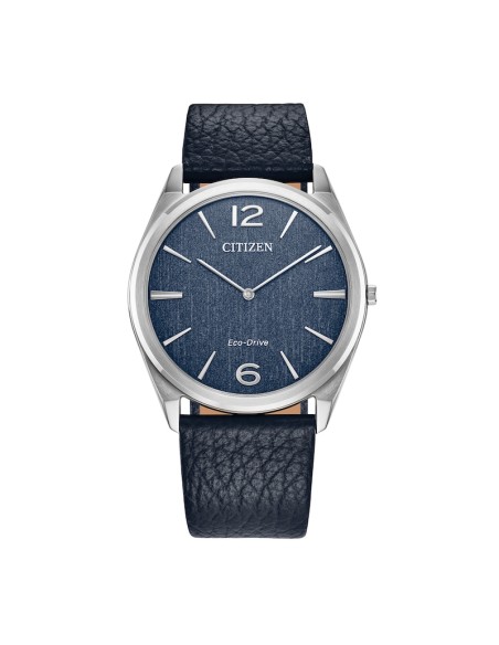 reloj unisex Citizen Suratto Eco-Drive AR3120-08L 38.4mm  50m WR cristal de zafiro correa de cuero