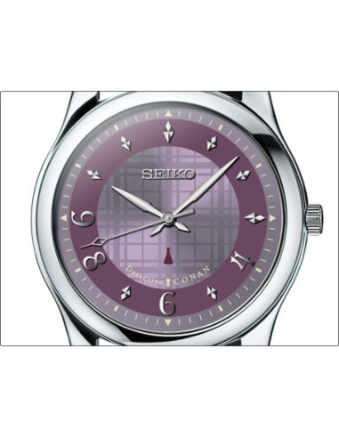 reloj unisex Seiko DETECTIVE CONAN × SEIKO COLLABORATION WATCH MADE IN JAPAN LIMITED EDITION 35mm