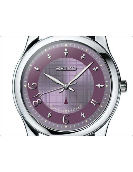 reloj unisex Seiko DETECTIVE CONAN  Ai Haibara × SEIKO COLLABORATION WATCH MADE IN JAPAN LIMITED EDITION 35mm