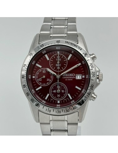 reloj cronógrafo hombre Seiko Spirit SBTQ045 JDM Limited model 38.5mm 100m WR correa de acero