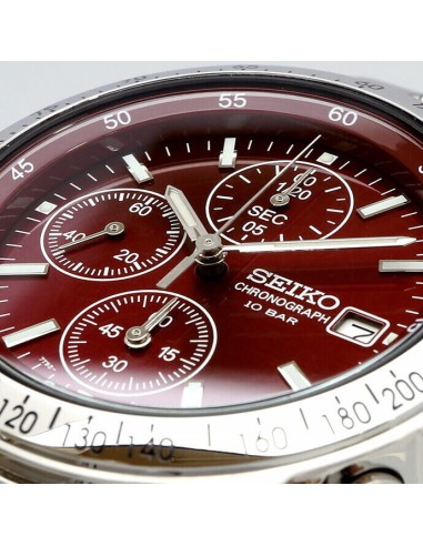 reloj cronógrafo hombre Seiko Spirit SBTQ045 JDM Limited model 38.5mm 100m WR correa de acero