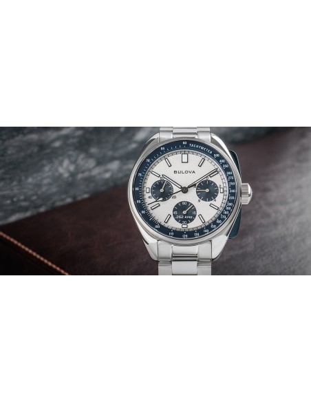 reloj cronógrafo hombre Bulova Apollo Lunar Pilot 98K112 43.5mm 50m WR Edición Especial
