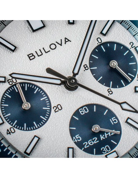 reloj cronógrafo hombre Bulova Apollo Lunar Pilot 98K112 43.5mm 50m WR Edición Especial