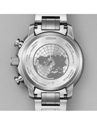 aviador hombre radiocontrol Citizen Promaster Sky GeoTrekk BY3006-53E JDM 46mm 200m WR cristal de zafiro