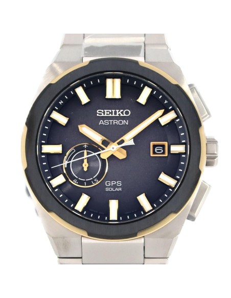 GPS SOLAR Titanio  Seiko Astron Nexter GPS Solar SBXD026 JDM 42mm 100m WR cristal de zafiro super transparente