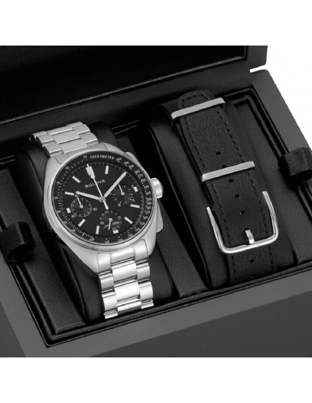 reloj cronógrafo hombre Bulova Apollo Lunar Pilot 96K111 43.5mm 50m WR Edición Especial