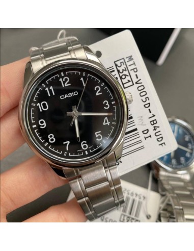 Reloj analogico CASIO mtp-v005d-1b4 correa de acero inoxidable