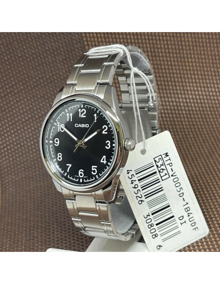 Reloj analogico CASIO mtp-v005d-1b4 correa de acero inoxidable