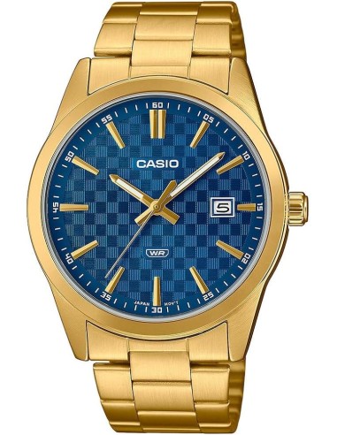 Reloj hombre cuarzo Casio Collection MTP-VD03G-2A correa de acero inoxidable 48 × 41 × 9.6 MM