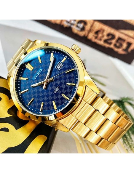 Reloj Casio Collection MTP-VD03G-2A correa de acero inoxidable