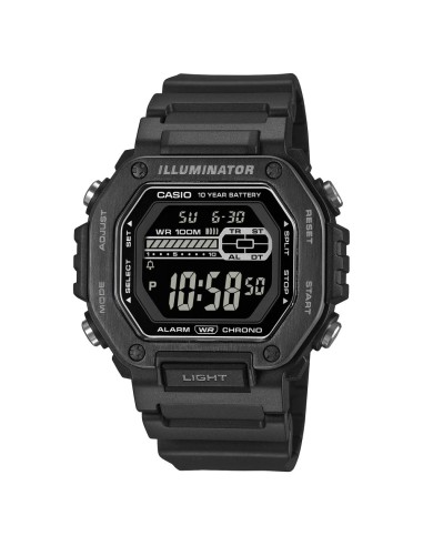 copy of Casio MWD-110H-3AV 100m WR 10 year battery World Time Chronograhp led light quartz digital sport men’s watch