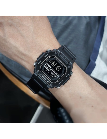 copy of Casio MWD-110H-3AV 100m WR 10 year battery World Time Chronograhp led light quartz digital sport men’s watch