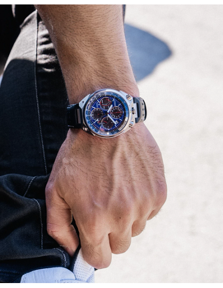 titanio solar Citizen Promaster Tsuno Chrono Racer AV0088-01L Limited Edition 43.3mm Super-Titanium