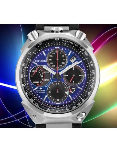 titanio solar Citizen Promaster Tsuno Chrono Racer AV0088-01L Limited Edition 43.3mm Super-Titanium