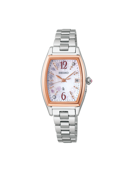 solar radio-control Titanio mujer Seiko Lukia Grow FEILER SSQW090 JDM  24.6mm