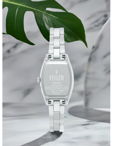solar radio-control Titanio mujer Seiko Lukia Grow FEILER SSQW090 JDM  24.6mm