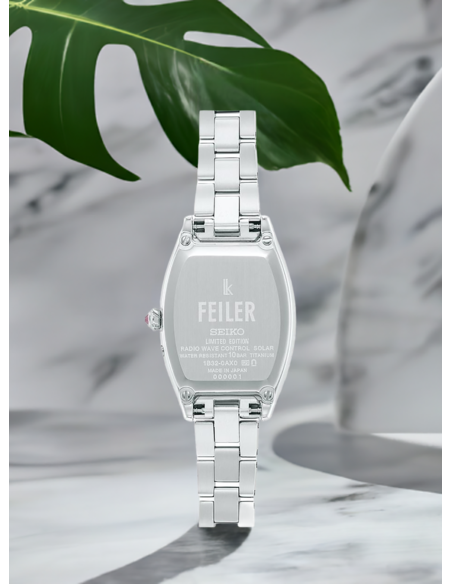 solar radio-control Titanio mujer Seiko Lukia Grow FEILER SSQW090 JDM  24.6mm