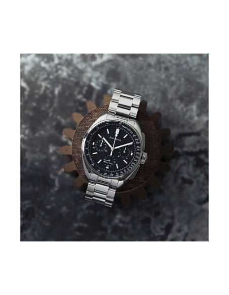 reloj cronógrafo hombre Bulova Apollo Lunar Pilot 96K111 43.5mm 50m WR Edición Especial