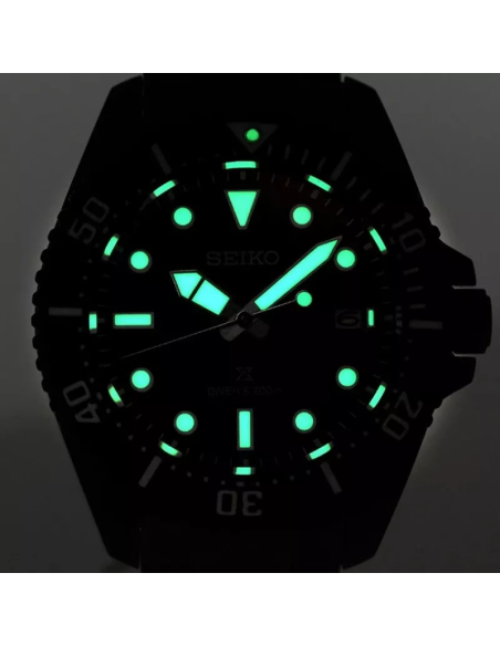 buceo hombre solar Seiko Prospex Scuba SBDJ065 JDM 41mm 200m WR cristal de zafiro