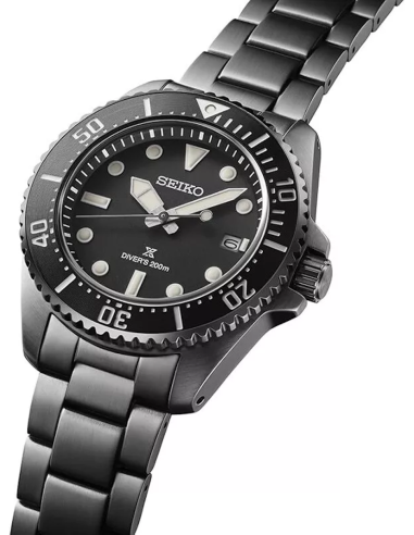 buceo hombre solar Seiko Prospex Scuba SBDJ065 JDM 41mm 200m WR cristal de zafiro