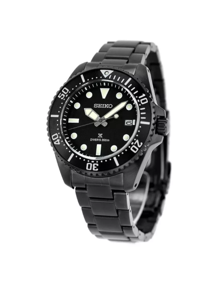 buceo hombre solar Seiko Prospex Scuba SBDJ065 JDM 41mm 200m WR cristal de zafiro