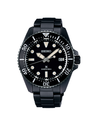 buceo hombre solar Seiko Prospex Scuba SBDJ065 JDM 41mm 200m WR cristal de zafiro