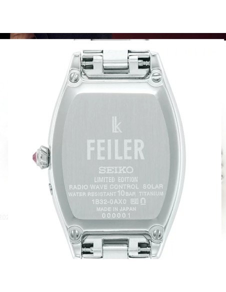 solar radio-control Titanio mujer Seiko Lukia Grow FEILER SSQW090 JDM  24.6mm