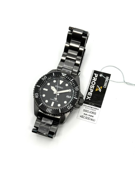 buceo hombre solar Seiko Prospex Scuba SBDJ065 JDM 41mm 200m WR cristal de zafiro