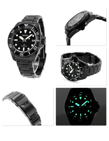 buceo hombre solar Seiko Prospex Scuba SBDJ065 JDM 41mm 200m WR cristal de zafiro