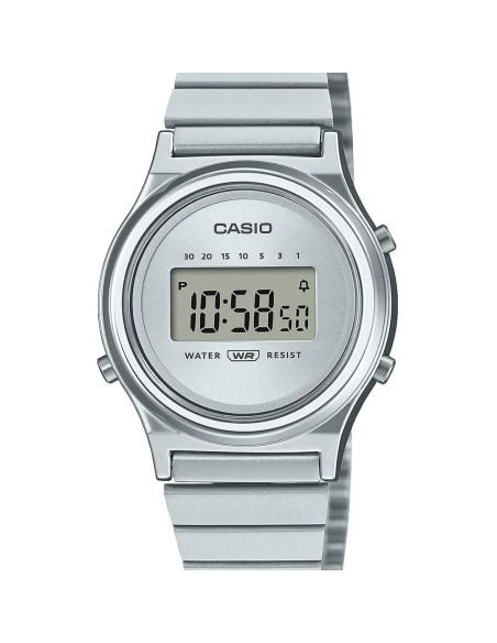 Reloj Casio mujer mini Collection LA700WE-7A correa de acero inoxidable 30.8 × 26.3 × 7.9 mm