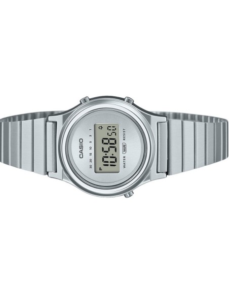 Reloj Casio mujer mini Collection LA700WE-7A correa de acero inoxidable 30.8 × 26.3 × 7.9 mm