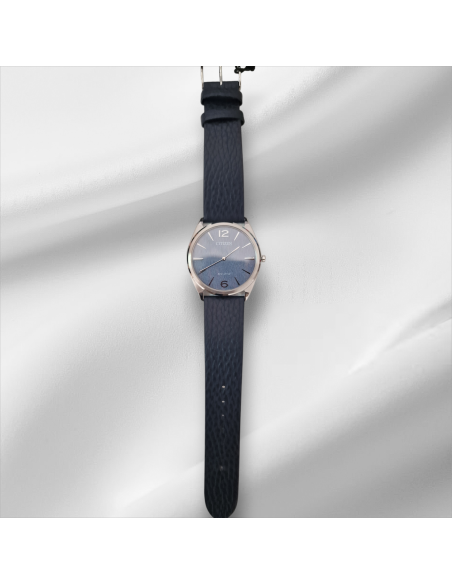 reloj unisex Citizen Suratto Eco-Drive AR3120-08L 38.4mm  50m WR cristal de zafiro correa de cuero