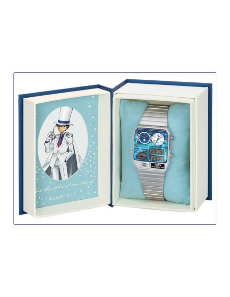 Citizen Detective Conan x Citizen Ana-Digi Temp Kid El Ladrón Fantasma Modelo Reloj Limitado 35x31mm