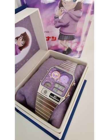 unisex Citizen Detective Conan x Citizen Ana-Digi Temp Ai Haibara Modelo Reloj Limitado 35x31mm JDM