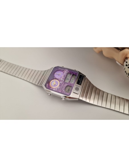 unisex Citizen Detective Conan x Citizen Ana-Digi Temp Ai Haibara Modelo Reloj Limitado 35x31mm JDM
