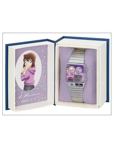 unisex Citizen Detective Conan x Citizen Ana-Digi Temp Ai Haibara Modelo Reloj Limitado 35x31mm JDM