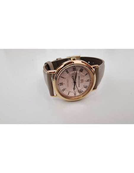 unisex SEIKO Detective Conan SUBARU OKIYA 37,5 x 32,1 x 6,4 mm correa de cuero cuarzo JDM