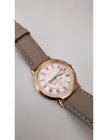 unisex SEIKO Detective Conan SUBARU OKIYA 37,5 x 32,1 x 6,4 mm correa de cuero cuarzo JDM