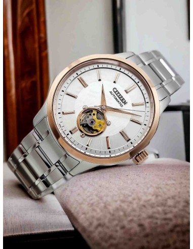 reloj automático hombre Citizen Open Heart NB4024-95A JDM 41mm Cristal de Zafiro 100m