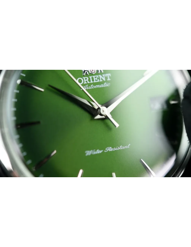 reloj automático hombre Orient Bambino Metal RA-AC0M09E 38.4mm 30m WR correa de acero Hand-Hacking (admite cuerda manual)