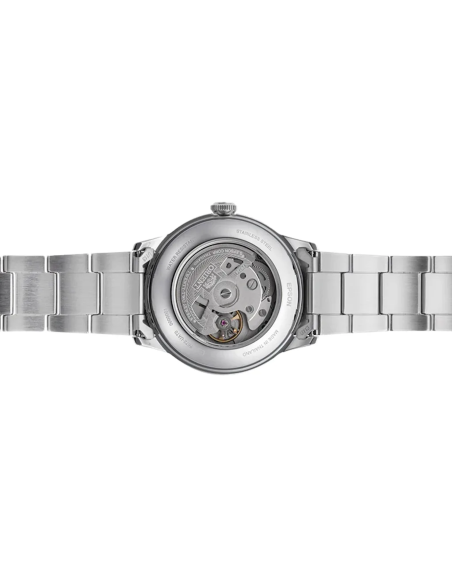 Reloj automático hombre Orient Bambino Metal  RA-AC0M10L 38.4mm 30m WR correa de acero Hand-Hacking (admite cuerda manual)