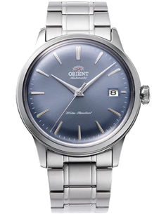Reloj automático hombre Orient Bambino Metal  RA-AC0M10L 38.4mm 30m WR correa de acero Hand-Hacking (admite cuerda manual)