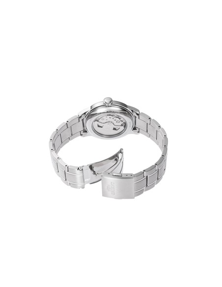 Reloj automático hombre Orient Bambino Metal  RA-AC0M10L 38.4mm 30m WR correa de acero Hand-Hacking (admite cuerda manual)