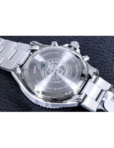 solar Orient Sports Chronograph Red Black Panda RA-TX0207R 42.8mm 200m WR cristal de zafiro